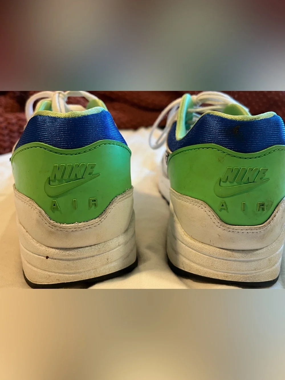Nike Air Max 1 DNA | 9.5 | Huarache Green Royal AR3863-100